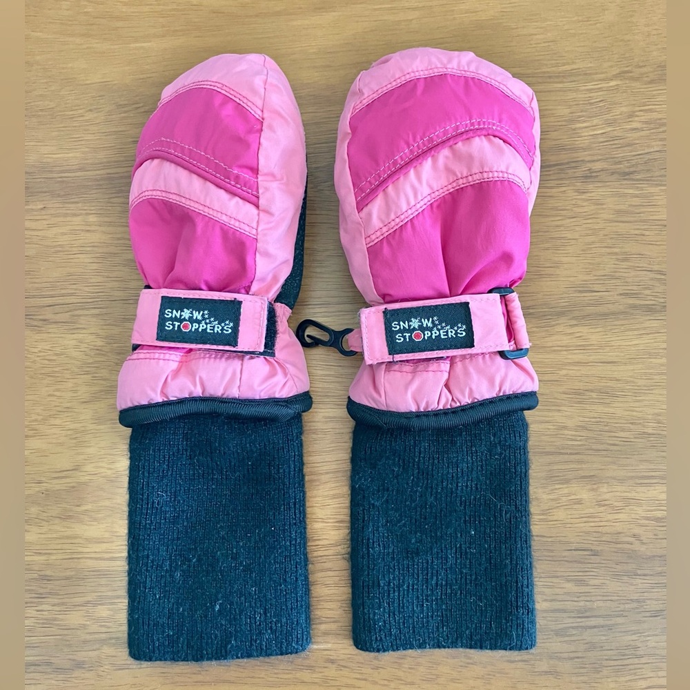 Pink Toddler Mittens